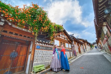 Tham quan làng cổ Hanok Hàn Quốc