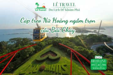 Cách chọn chỗ trên cáp treo Nữ Hoàng để ngắm trọn Hạ Long