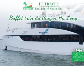 Đừng đi du thuyền Hạ Long nếu chưa biết bí mật về bữa ăn buffet trên tàu