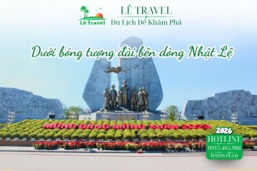 Dưới bóng tượng đài bên dòng Nhật Lệ