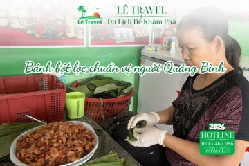 Hành trình đi tìm vị bánh bột lọc chuẩn vị người Quảng Bình