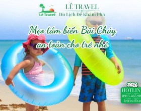 Mẹo tắm biển Bãi Cháy an toàn cho trẻ nhỏ