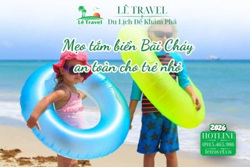 Mẹo tắm biển Bãi Cháy an toàn cho trẻ nhỏ