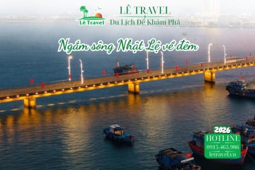 Ngắm sông Nhật Lệ về đêm và những góc ngồi cực chill tại Đồng Hới