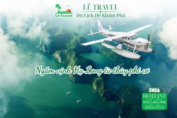 Ngắm vịnh Hạ Long từ thủy phi cơ có thực sự đáng tiền không