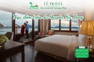 Lần đầu ngủ đêm trên du thuyền và bí kíp chuẩn bị để không bị say sóng