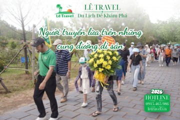 Người truyền lửa trên những cung đường di sản