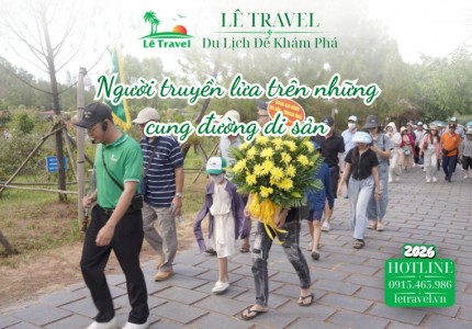 Người truyền lửa trên những cung đường di sản