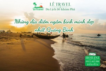 Những địa điểm ngắm bình minh đẹp nhất Quảng Bình