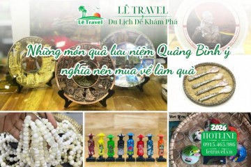 Những món quà lưu niệm Quảng Bình ý nghĩa nên mua về làm quà