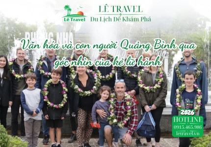 Văn hóa và con người Quảng Bình qua góc nhìn của kẻ lữ hành
