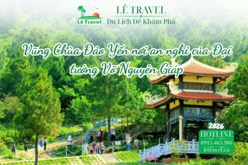Vũng Chùa Đảo Yến nơi an nghỉ của Đại tướng Võ Nguyên Giáp