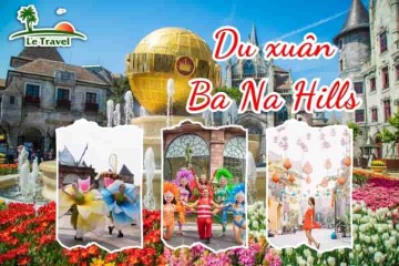Hấp dẫn du xuân Ba Na Hills