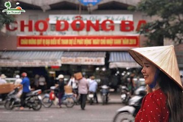 Khám phá khu chợ phồn hoa Đông Ba của Huế