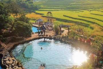 Những khu nghỉ dưỡng có suối khoáng nóng điểm đến mùa đông