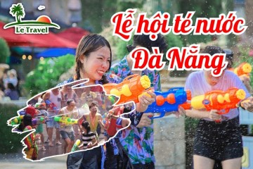 Trải nghiệm lễ hội té nước tại Đà Nẵng