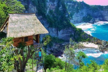 Ngôi nhà trên cây thiên đường sống ảo tại biển đảo Bali