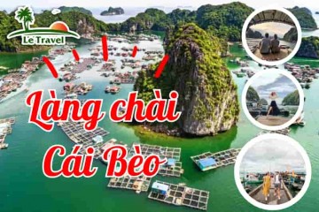 Du lịch Cát Bà - Khám phá Làng chài Cái Bèo