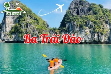 Khám phá bãi tắm Ba Trái Đào hoang sơ