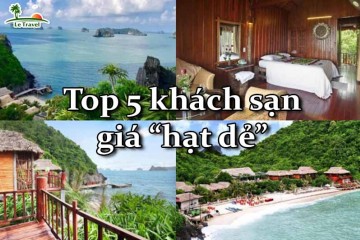 Top 5 khách sạn chuẩn view giá siêu hợp lý tại Cát Bà