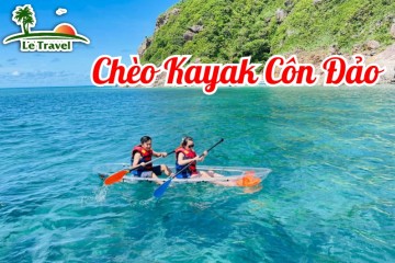 Trải nghiệm chèo Kayak tại Côn Đảo