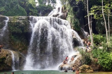 Khám phá vẻ đẹp Thác Luồng - Thác Trăn