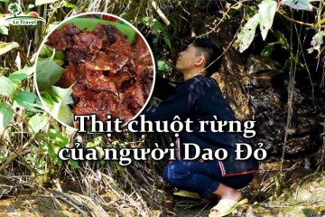 Thưởng thức chuột rừng của người Dao Đỏ Hà Giang