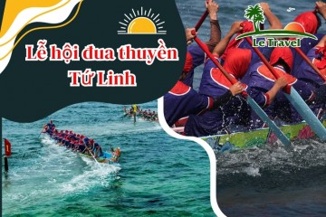 Đến Lý Sơn xem lễ hội đua thuyền Tứ Linh ngay thôi
