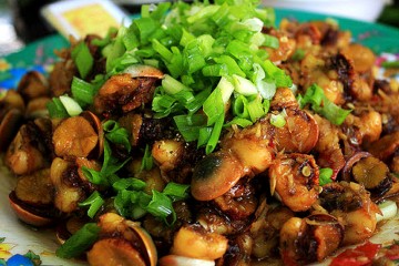 Ốc mặt trăng đặc sản Lý Sơn