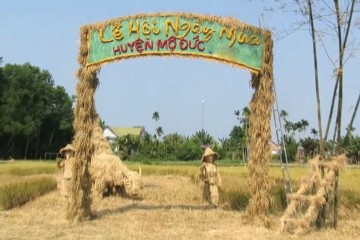 Tham dự lễ hội Ngày mùa ở Quảng Ngãi