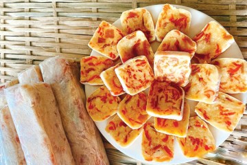 Thưởng thức bánh bó đặc sản xứ Quảng