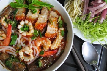 Bún mắm đặc sản Miền Tây