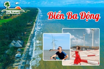 Khám phá biển Ba Động khi đi du lịch Miền Tây