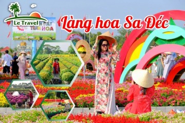 Làng hoa Sa Đéc - Điểm hẹn sắc màu cho hành trình du lịch miền Tây