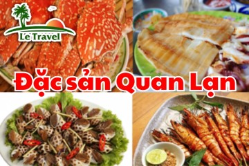 Tận hưởng đặc sản Quan Lạn khiến bạn quên lối về