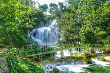 Tham quan Thác Mu Hòa Bình