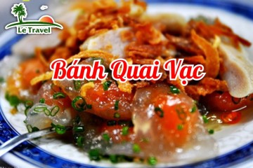 Thưởng thức đặc sản Bánh Quai Vạc Mũi Né