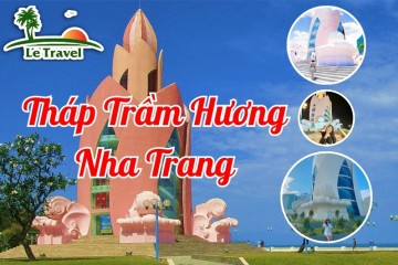 Chiêm ngưỡng kiến trúc tinh xảo của Tháp Trầm Hương Nha Trang