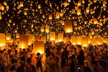 Lễ hội hoa đăng Nagashi Nhật Bản