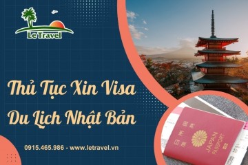 Thủ tục xin visa du lịch Nhật Bản