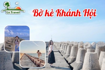 Checkin siêu đẹp cùng Bờ kè Khánh Hội Ninh Thuận