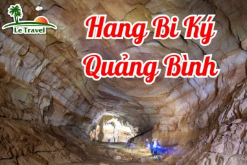 Trải nghiệm vẻ đẹp của hang Bi Ký Quảng Bình