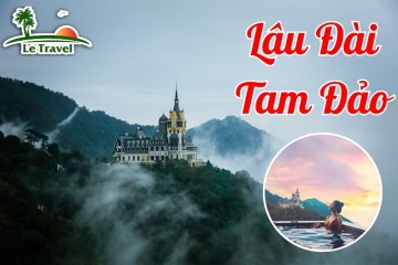 Lâu đài giữa thị trấn mờ sương Tam Đảo