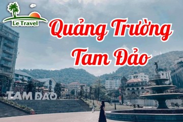Quảng trường Tam Đảo sôi động giữa xứ sở sương mù