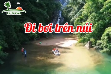 Đi bơi trên núi cao tại Tây Nguyên