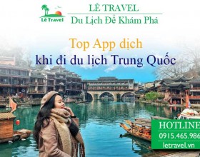 Top 7 app dịch khi đi du lịch Trung Quốc nhất định phải có trên điện thoại