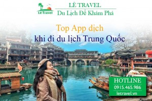 Top 7 app dịch khi đi du lịch Trung Quốc nhất định phải có trên điện thoại
