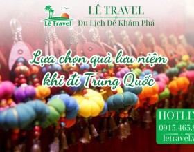 Đi du lịch Trung Quốc, thứ duy nhất bạn không thể mua làm quà dù rất muốn