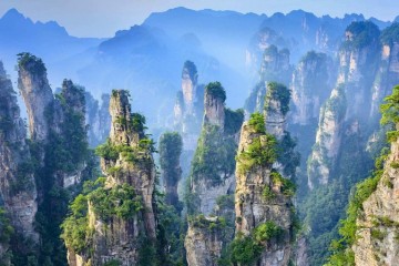 Tham quan rừng đá Trương Gia Giới