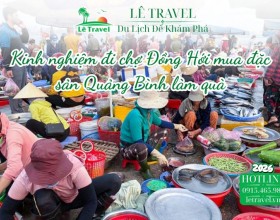 Kinh nghiệm đi chợ Đồng Hới mua đặc sản Quảng Bình làm quà